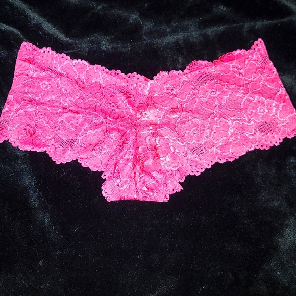 Ksclassyass, panty, pink, boyshort,  lace - Picture 2 of 2